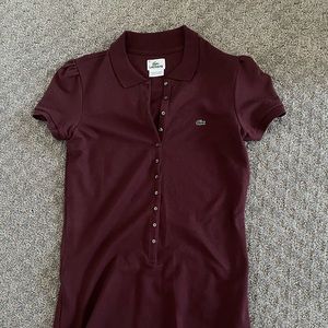 Tennis Lacoste Polo Dress